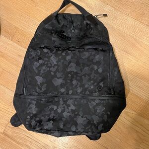 lululemon athletica Black Camouflage Backpack